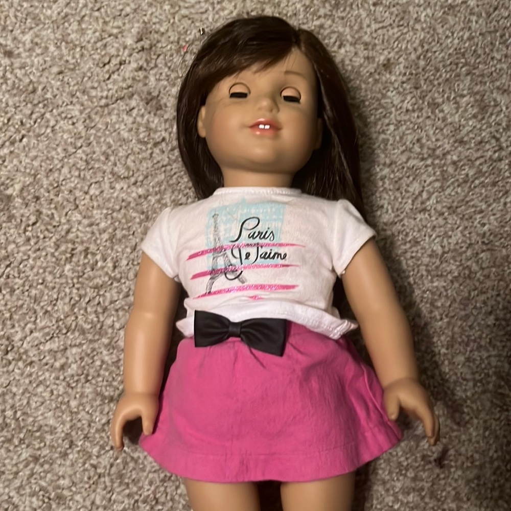 American girl doll Grace plus an additional outfit.